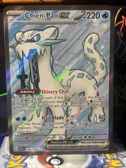 Chien-Pao ex 236/193 - Full Art Holo - NM/M - Sv02 Paldea Evolved - Pokemon TCG - Image 1
