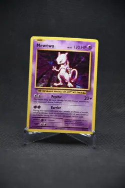 Mewtwo - 51/108 - Cracked Ice Holo - LP Pokemon Card - Image 1