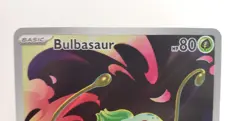 Bulbasaur Illustration Rare 133/132 Mega Evolution ME01 Pokemon 2025 - Image 2