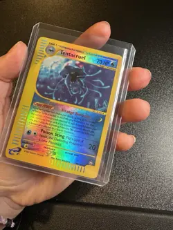 Pokemon Tentacruel 38/147 Reverse Holo Rare Aquapolis Pokemon - NM 2002 - Image 3
