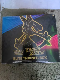 Pokemon TCG Crown Zenith Elite Trainer Box Factory Sealed - Image 1