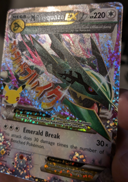 Pokemon TCG M Rayquaza EX 76/108 Celebrations : Classic Collection Holo NM - Image 3