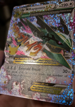 Pokemon TCG M Rayquaza EX 76/108 Celebrations : Classic Collection Holo NM - Image 4
