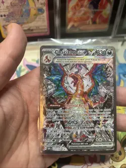Pokemon Charizard EX Obsidian Flames 223/197 SIR Near Mint NM - Image 2