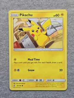 Pokemon TCG Pikachu Unified Minds 55/236 Regular Common - Image 1
