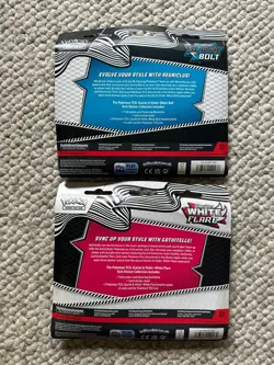 Pokemon Black Bolt and White Flare Tech Sticker Collection Set of 2 - Image 2