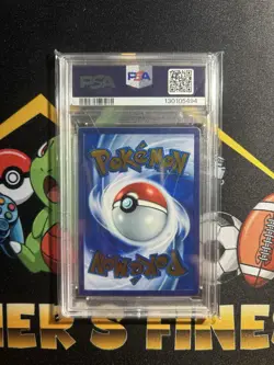 2023 Pokemon Metal TCG Mew EX 205/165 UPC Promo Scarlet & Violet 151 Gold PSA 9 - Image 2