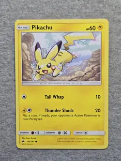Pokemon Pikachu 40/147 Burning Shadows - Image 1