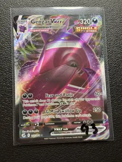 Gengar VMAX 157/264 Fusion Strike Pokemon TCG - Full Art Ultra Rare Holo NM - Image 3