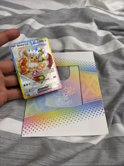 2025 Pokemon Scarlet & Violet Series - Prismatic Evolutions 174 Eevee ex Li - Image 1