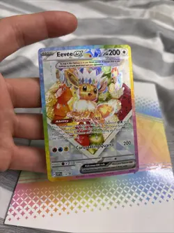2025 Pokemon Scarlet & Violet Series - Prismatic Evolutions 174 Eevee ex Li - Image 3