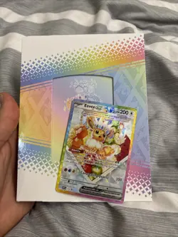 2025 Pokemon Scarlet & Violet Series - Prismatic Evolutions 174 Eevee ex Li - Image 5
