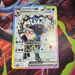 Umbreon EX SV Black Star Promo 176 NM Pokemon TCG Prismatic Evolutions - Image 3
