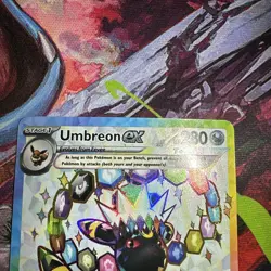 Umbreon EX SV Black Star Promo 176 NM Pokemon TCG Prismatic Evolutions - Image 5