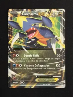 Carte Pokemon Carchacrok EX XY09 Promo FR - Image 2