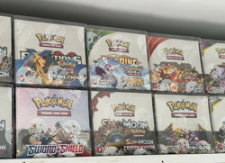 Pokemon Booster Box Plastic Protective Protector Case All Modern Sets - Image 1