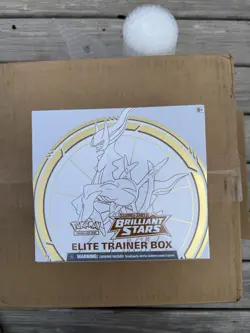 Pokemon TCG Sword & Shield Brilliant Stars Elite Trainer Box ETB Sealed - Image 1