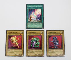 Yu-Gi-Oh! Ojama Delta Hurricane!! Yellow + Black + Green Original Set - Image 1