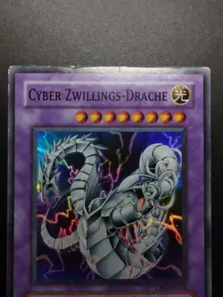 YUGIOH 2005 | CYBER TWIN DRAGON | CRV-DE035 | GERMAN | SUPER RARE | GOOD (PL) - Image 4
