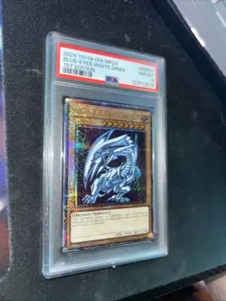 Yu-Gi-Oh Blue-Eyes White Dragon MP24-EN001 Quarter Century Rare 1st Edition - Image 1