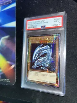 Yu-Gi-Oh Blue-Eyes White Dragon MP24-EN001 Quarter Century Rare 1st Edition - Image 2