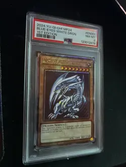 Yu-Gi-Oh Blue-Eyes White Dragon MP24-EN001 Quarter Century Rare 1st Edition - Image 3