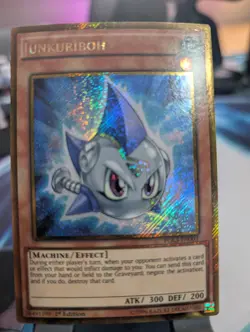 YuGiOh! Junkuriboh PGL3-EN003 Gold Secret Rare 1st Ed - Image 1