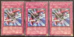 YUGIOH 3x A Hero Emerges - Jaden Yuki - DP1-EN025 - Common - 1st Edition - LP - Image 1
