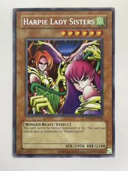 Harpy Lady Sisters Retro Pack RP01-EN026 Rare Gem Mint Reprint 💎 - Image 1