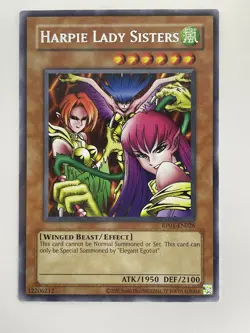 Harpy Lady Sisters Retro Pack RP01-EN026 Rare Gem Mint Reprint 💎 - Image 3