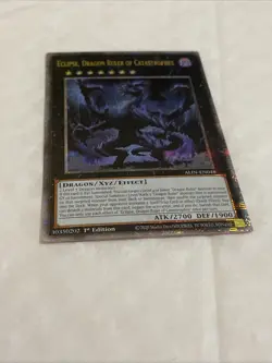 Yu-Gi-Oh! Eclipse, Dragon Ruler of Catastrophes QCR ALIN-EN048 - Image 4