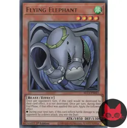 Yugioh Flying Elephant BLC1-EN017 Gold Ultra Rare 1st Edition NM - Image 1