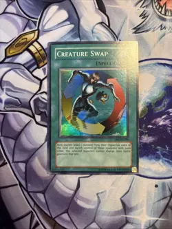 Yugioh - Creature Swap Super Rare DB2-EN190 LP (WNU) - Image 1
