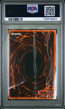 2002 YU-GI-OH! STARTER DECK: KAIBA #001 BLUE-EYES WHITE DRAGON PSA 1 - Image 2