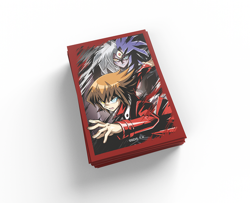 * 2x Packs Sleeves Yugioh Jaden & Yubel 50ct - Image 1