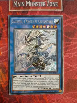 Yu-Gi-Oh! Sauravis, l'Ancien et Ascensionne : SE RA02-FR019 secrete rare - Image 1