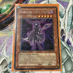 Yu-Gi-Oh Card: Fortune Lady Dark SOVR-EN011 RARE LP 1st Edition - Image 3