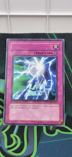 Yu-Gi-Oh! Cyber Summon Blaster POTD-EN057 1st Ed No Title / No Imprint Misprint - Image 1