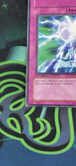 Yu-Gi-Oh! Cyber Summon Blaster POTD-EN057 1st Ed No Title / No Imprint Misprint - Image 4