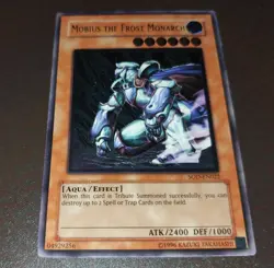 Yu-Gi-Oh! Mobius the Frost Monarch -SOD-EN022- Ultimate Rare - Unlimited NM! - Image 2