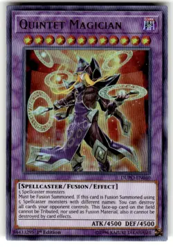 YUGIOH! Quintet Magician DUPO-EN040 1st Edition Ultra Rare NM - Image 1