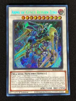Yugioh Arms of Genex Retrun Zero BLTR-EN009 1ST Secret (NM) - Image 1