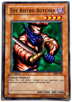 YuGiOh! - The Bistro Butcher MRD-108 Unlimited Common - Image 1