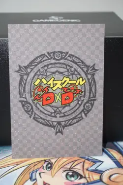 Rossweisse Purple High School DxD Sexy Waifu Textured Custom Card - Image 3