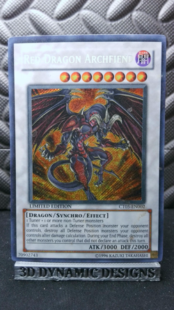 | Yugioh Red Dragon Archfiend CT05-EN002 Secret 2008 Collectors Tin PL 🔥 | - Image 1