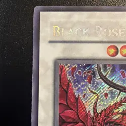 Black Rose Dragon CT05-EN003 Secret Rare Vintage Yugioh - Image 2