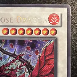Black Rose Dragon CT05-EN003 Secret Rare Vintage Yugioh - Image 3