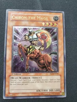 Chiron the Mage (UTR) FET-EN021 Flaming Eternity 1st Edition - Image 1