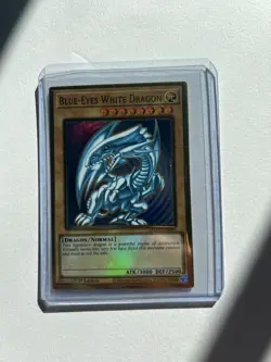 YuGiOh! Blue-Eyes White Dragon | MAGO-EN001 Maximum Gold Rare | 1st Edition | NM - Image 2