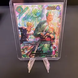 Roronoa Zoro - PRB02-006 (SP) PRB02-006 The Azure Sea's Seven Foil - Image 1
